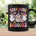 Read More Books Ghosts Reading Book Teacher Halloween Graphic Print Coffee Mug Gifts ideas
