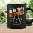 Read More Books Halloween Cute Ghost Boo Librarian Teacher For Men Women Kids Graphic Print Coffee Mug Gifts ideas