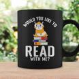 Would You Like To Read With Me Hamster Book Graphic Print Coffee Mug Gifts ideas Would You Like To Read With Me Hamster Book Graphic Print Coffee Mug Gifts ideas