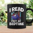 I Read Past My Bedtime Book Bookworm Graphic Print Coffee Mug Gifts ideas