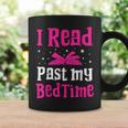 I Read Past My Bedtime Books Lover Bookworm Bookaholic Graphic Print Coffee Mug Gifts ideas