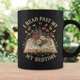 I Read Past My Bedtime Floral Book Lover Bookworm Graphic Print Coffee Mug Gifts ideas