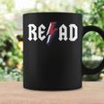 Read Rock N Roll Reading Rock Star Books Lover Graphic Print Coffee Mug Gifts ideas