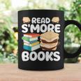 Read S'More Books Camping Reading Bookworm Book Lover Graphic Print Coffee Mug Gifts ideas