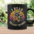 I Read Trashy Books Raccoon Graphic Print Coffee Mug Gifts ideas
