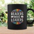 Readers Make Leaders Saying Book Lovers Graphic Print Coffee Mug Gifts ideas Readers Make Leaders Saying Book Lovers Graphic Print Coffee Mug Gifts ideas