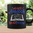 Reading Make America Read Again Book Lover Graphic Print Coffee Mug Gifts ideas