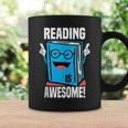 Reading Is Awesome Book Nerd Librarian Graphic Print Coffee Mug Gifts ideas Reading Is Awesome Book Nerd Librarian Graphic Print Coffee Mug Gifts ideas