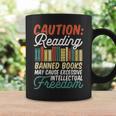 Reading Banned Books Cause Intellectual Freedom Graphic Print Coffee Mug Gifts ideas Reading Banned Books Cause Intellectual Freedom Graphic Print Coffee Mug Gifts ideas