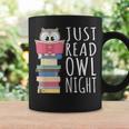 Reading Book Bookworm Kawaii Library Just Read Owl Night Graphic Print Coffee Mug Gifts ideas Reading Book Bookworm Kawaii Library Just Read Owl Night Graphic Print Coffee Mug Gifts ideas