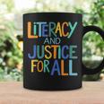 Reading Book Club Literacy And Justice For All Librarian Graphic Print Coffee Mug Gifts ideas