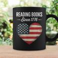 Reading Books Since 1776 American Reading Pride Graphic Print Coffee Mug Gifts ideas