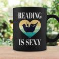 Reading Books In Bathtub Bathing Sexy Bookworm Reading Rats Graphic Print Coffee Mug Gifts ideas