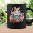 Reading Books Booklover Hamster And Watercolor Books Graphic Print Coffee Mug Gifts ideas