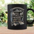 Still Into Reading Chapters Unfolding Book Graphic Print Coffee Mug Gifts ideas