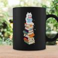 Reading Cute Cat Read Colorful Books Reader Women Men Kids Graphic Print Coffee Mug Gifts ideas