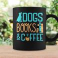 Reading Dogs And Coffee Book Nerd Dog Lover Coffeeholic Graphic Print Coffee Mug Gifts ideas