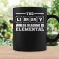Reading Is Elemental Book Lover Graphic Print Coffee Mug Gifts ideas