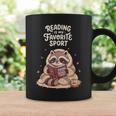 Reading Is My Favorite Sport Book Lover Men Women Graphic Print Coffee Mug Gifts ideas
