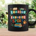 Reading Is My Favorite Sport Colorful Books Readers Teachers Graphic Print Coffee Mug Gifts ideas Reading Is My Favorite Sport Colorful Books Readers Teachers Graphic Print Coffee Mug Gifts ideas