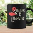Reading Is Flamazing Reading Lover Book Nerd Bookworm Graphic Print Coffee Mug Gifts ideas