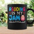 Reading Is My Jam I Love To Read Books Boy Girl Graphic Print Coffee Mug Gifts ideas