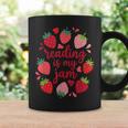 Reading Is My Jam I Love To Read Books Lover Girl Graphic Print Coffee Mug Gifts ideas