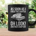 Reading Just One More Chapter Book Lover Graphic Print Coffee Mug Gifts ideas