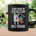 Reading Kids Cartoon Read Books Pet Bull Terrier Lover Graphic Print Coffee Mug Gifts ideas Reading Kids Cartoon Read Books Pet Bull Terrier Lover Graphic Print Coffee Mug Gifts ideas