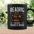 Reading Makes Me Feel Less Murdery Book Dragon Graphic Print Coffee Mug Gifts ideas Reading Makes Me Feel Less Murdery Book Dragon Graphic Print Coffee Mug Gifts ideas