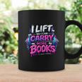 Reading Meme I Lift So I Can Carry More Books Graphic Print Coffee Mug Gifts ideas