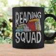 Reading Squad Book Lover Reading Teacher Bookworm For Men Women Girls Kids Graphic Print Coffee Mug Gifts ideas