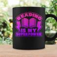 Reading Is My Superpower Graphic Book T-Shirt Graphic Print Coffee Mug Gifts ideas