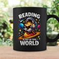 Reading Is Out Of This World Astronaut Book Lover Teacher Graphic Print Coffee Mug Gifts ideas