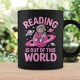 Reading Is Out Of This World Astronaut Reading Book Space Graphic Print Coffee Mug Gifts ideas Reading Is Out Of This World Astronaut Reading Book Space Graphic Print Coffee Mug Gifts ideas