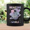 Reading Is Out Of This World Astronaut Space Book Lover Graphic Print Coffee Mug Gifts ideas