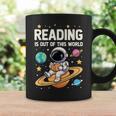 Reading Is Out Of This World Cute Astronaut Books Lover Graphic Print Coffee Mug Gifts ideas Reading Is Out Of This World Cute Astronaut Books Lover Graphic Print Coffee Mug Gifts ideas