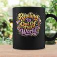 Reading Is Out Of This World Reader Book Him Her Library Graphic Print Coffee Mug Gifts ideas