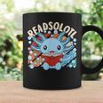 Readsolotl Axolotl Axolotl Lover Kawaii Reading Book Graphic Print Coffee Mug Gifts ideas