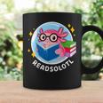 Readsolotl Axolotl Reading Book Graphic Print Coffee Mug Gifts ideas