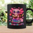 Readsolotl Axolotl Reading Book Lover Teacher Kids Graphic Print Coffee Mug Gifts ideas Readsolotl Axolotl Reading Book Lover Teacher Kids Graphic Print Coffee Mug Gifts ideas