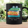 There's A Book For That Geek Trendy Nerdy Graphic Print Coffee Mug Gifts ideas