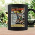 Retro Basketball Player Comic Book Style Dunker Graphic Graphic Print Coffee Mug Gifts ideas