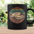 Retro Book Bookworm Book Lover Reader Reading Graphic Print Coffee Mug Gifts ideas