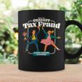 Retro Children's Book Learning Series How To Commit Tax Fraud Family Friendly Learning Graphic Print Coffee Mug Gifts ideas