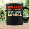 Retro Graphic Novels Superheroes Art Vintage Comic Books Graphic Print Coffee Mug Gifts ideas