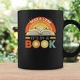 Retro Open Book Rainbow Reading Graphic Graphic Print Coffee Mug Gifts ideas