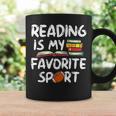 Retro Reading Is My Favorite Sport Football World Book Day Graphic Print Coffee Mug Gifts ideas Retro Reading Is My Favorite Sport Football World Book Day Graphic Print Coffee Mug Gifts ideas