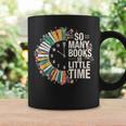 Retro So Many Books Little Time Book Clock Reading Graphic Print Coffee Mug Gifts ideas Retro So Many Books Little Time Book Clock Reading Graphic Print Coffee Mug Gifts ideas