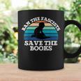 Retro Vintage Ban The Fascists Save The Books Book Lovers Graphic Print Coffee Mug Gifts ideas Retro Vintage Ban The Fascists Save The Books Book Lovers Graphic Print Coffee Mug Gifts ideas